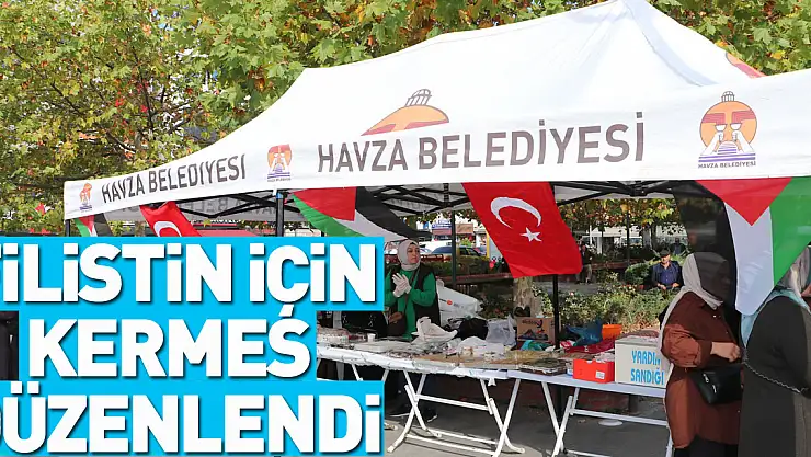 Filistin için kermes düzenlendi