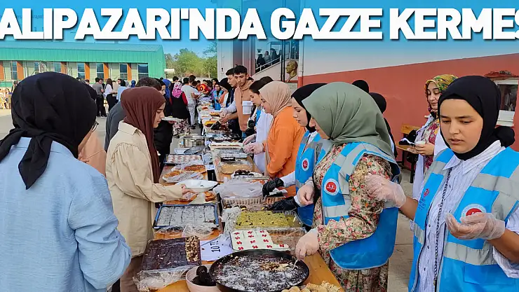 Salıpazarı'nda Gazze Kermesi