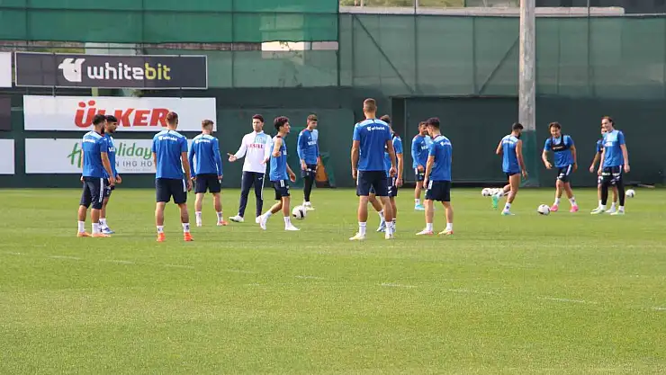 Trabzonspor hazırlıklarını sürdürdü