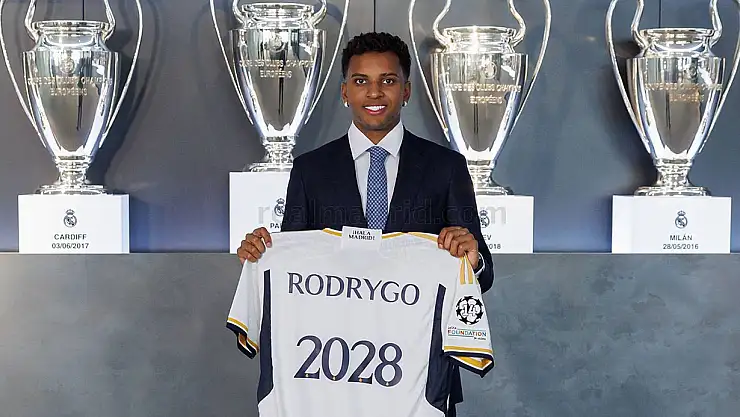 Rodrygo'nun Sözleşmesi Uzuyor