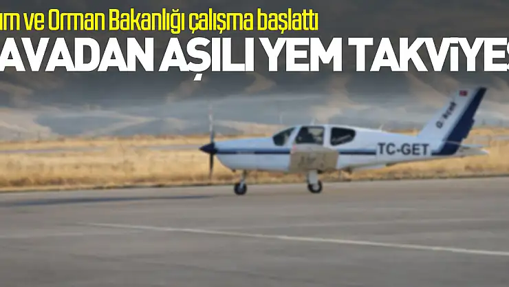 Kuduzla mücadelede havadan aşılı yem bırakılıyor