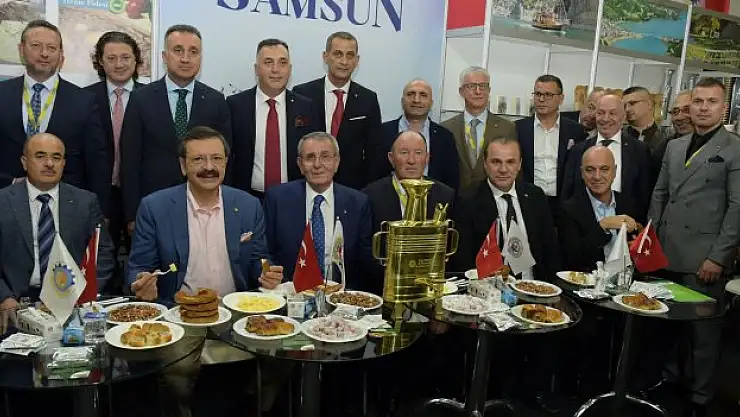 YÖREX Fuarı'nda Samsun'da