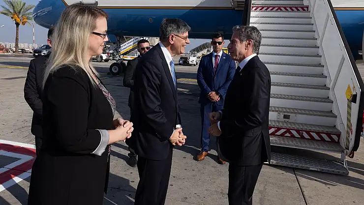 Bakan Blinken  İsrail'de