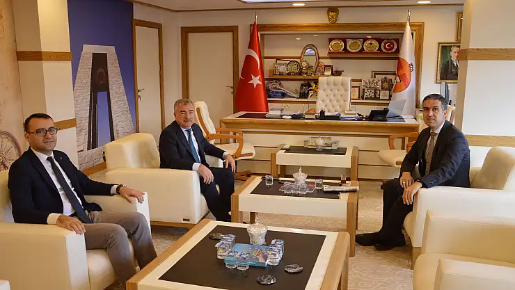 Şahin'den Başkanı Özdemir'e Ziyaret