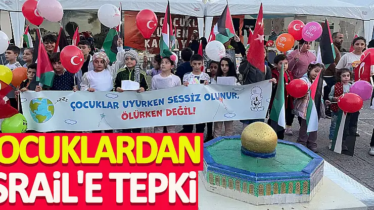 Çocuklardan İsrail'e Tepki