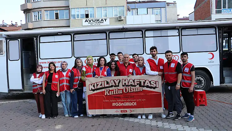 Havza'dan Türk Kızılay'ına 128 ünite kan bağışı