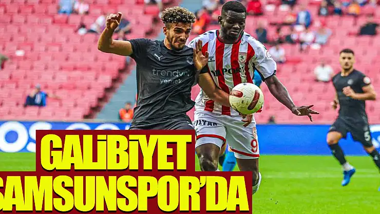 Galibiyet Samsunspor'da