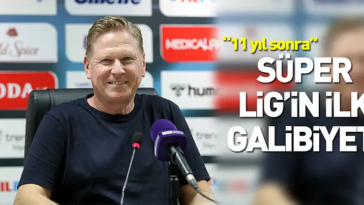 Süper Ligin İlk Galibiyeti