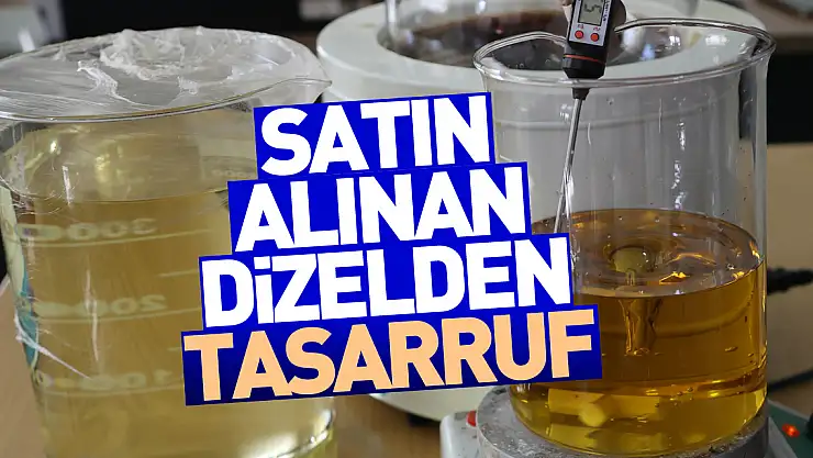 Satın alınan dizelden tasarruf