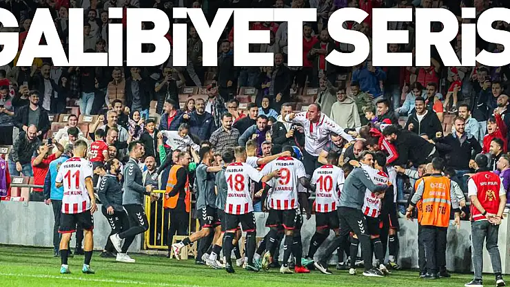 Samsunspor'da galibiyet serisi