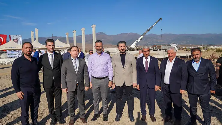 Üretim fabrikanın temeli atıldı