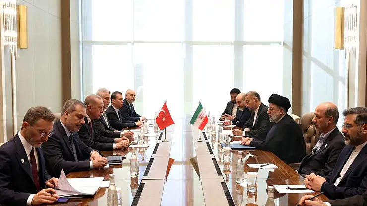 Cumhurbaşkanı Erdoğan, İranlı mevkidaşı Reisi ile görüştü