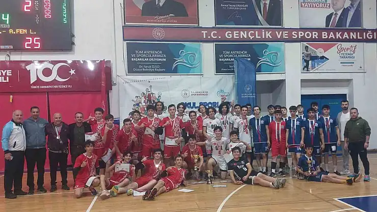 Orhan Özdemir Fen Lisesi şampiyon oldu