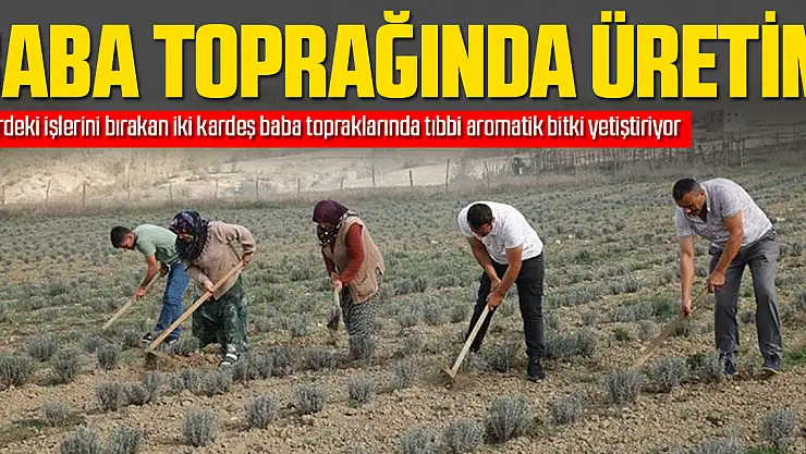 BABA TOPRAĞINDA ÜRETİM
