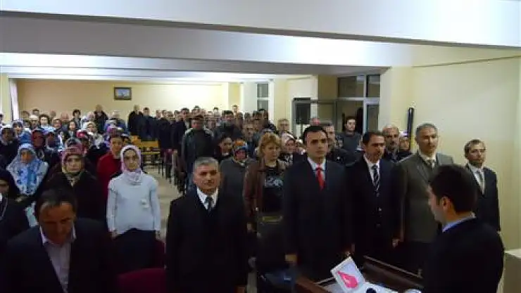 ÇAFBAL' da teşekkür ve plaket töreni