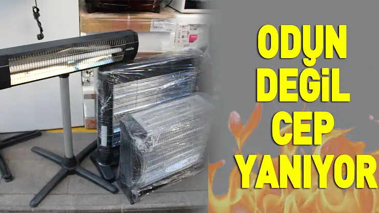 Odun değil Cep yanıyor