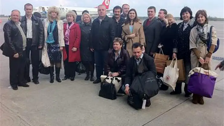 Ukrayna Ekibi Samsun'dan Ayrıldı