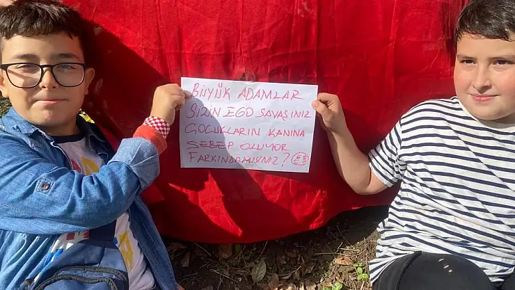 Çocuklardan Filistin'e Destek