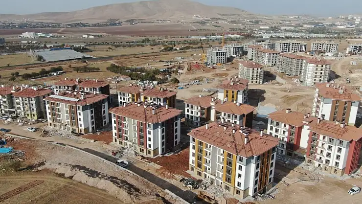 Elazığ'da deprem konutlarının %75'i tamamlandı