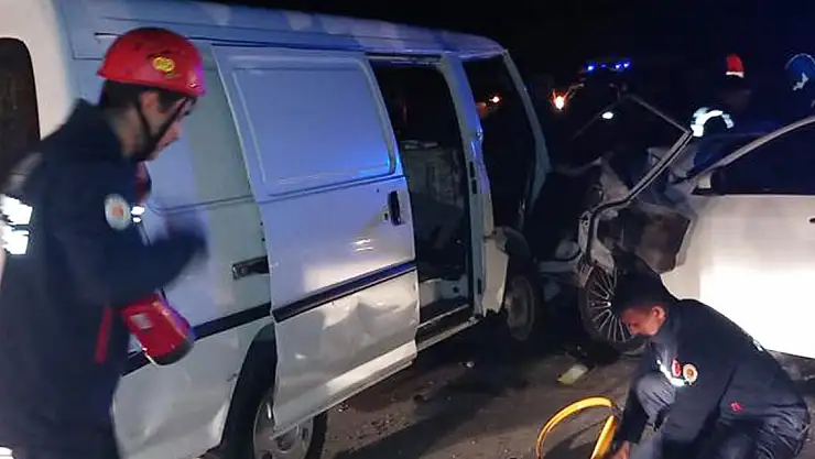 Trafik kazasında can pazarı! 7 yaralı