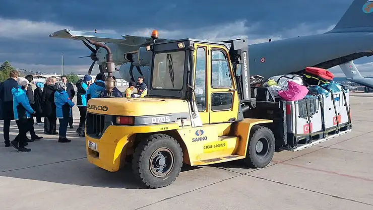 61 Hasta Gazze'den Türkiye'ye geldi