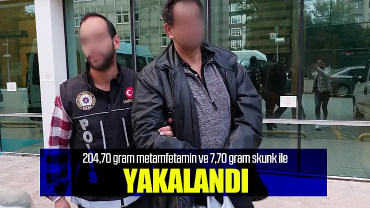 Uyuşturucu ile yakalandı