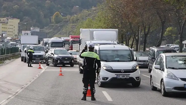 Samsun'da taşıt sayısı 447 bini geçti