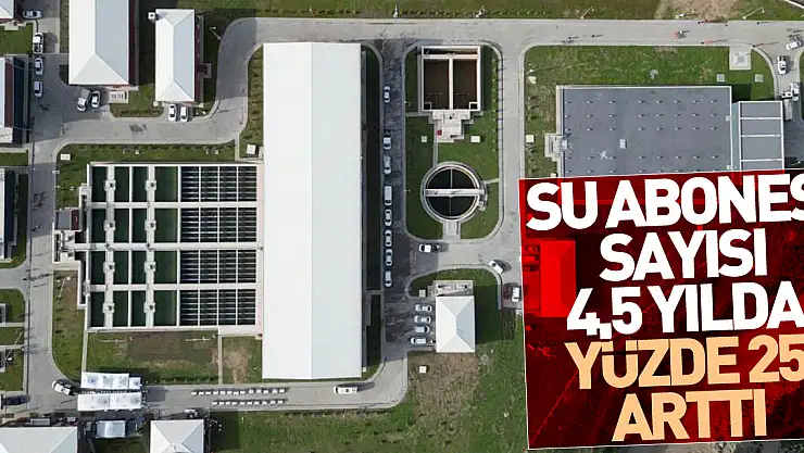 Samsun'da kaçak abonelik oranı yüzde 15 düştü