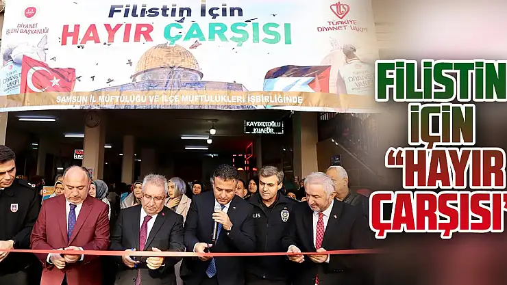 Filistin için 'HAYIR ÇARŞISI'