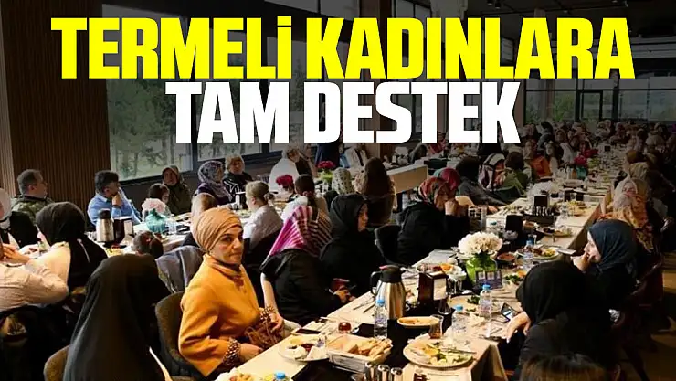 Termeli kadınlara tam destek
