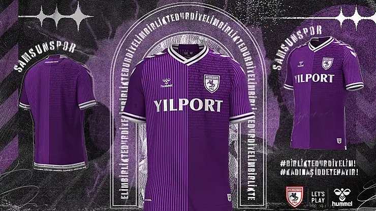 Samsunspor, kadına şiddete karşı 'dur' diyor