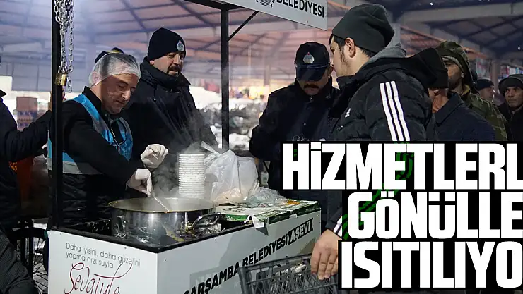 Hizmetlerle gönüller ısıtılıyor