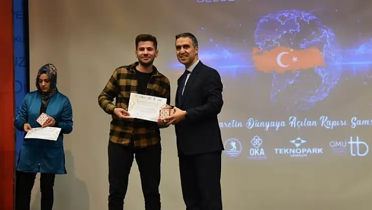 Yabancı öğrencilere belgeleri verildi