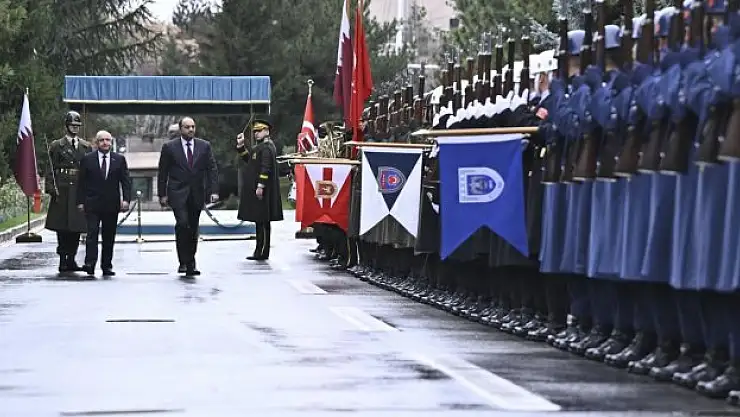 Bakan Güler, Bakan Al-Attiyah ile buluştu