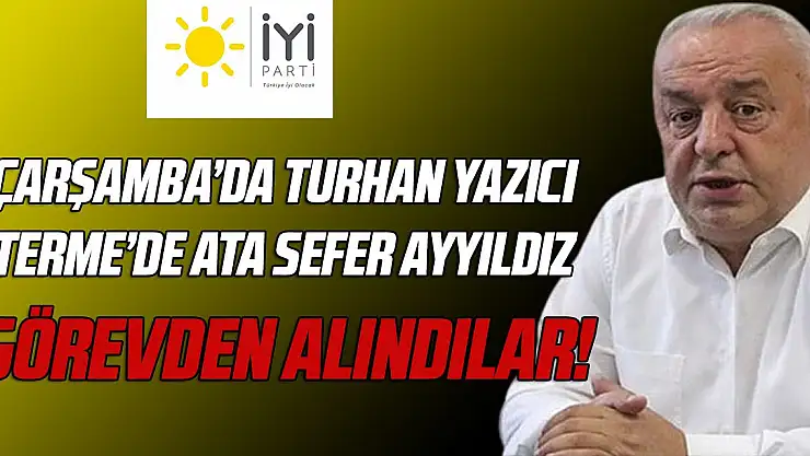 İYİ PARTİ'DE 2 İLÇE BAŞKANI ALINDI