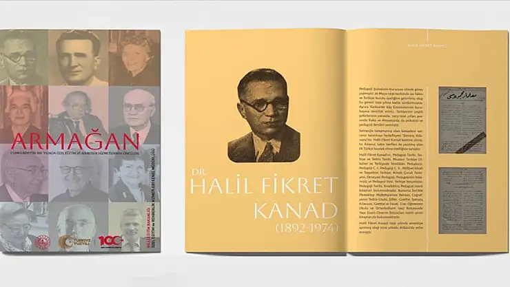 MEB'den Cumhuriyet'in 100. yılına 'Armağan' kitabı