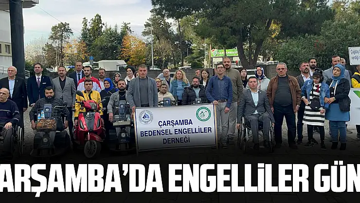 Çarşamba'da engelliler günü