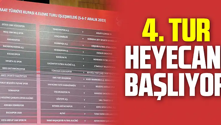 4. Tur heyecanı