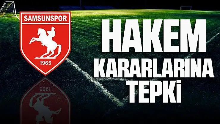 Hakem Kararına Tepki