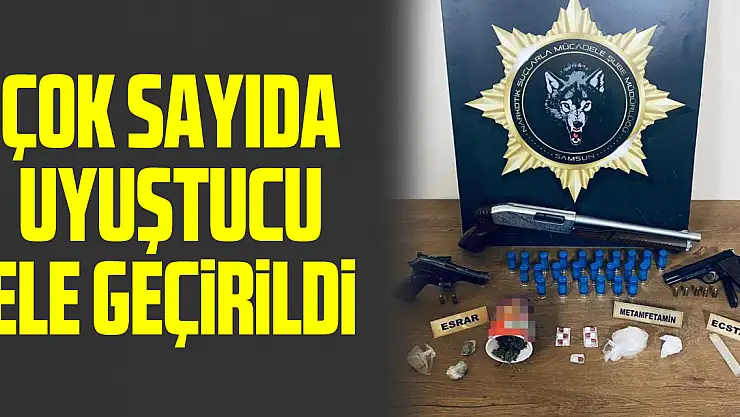 ÇOK SAYIDA UYUŞTUCU ELE GEÇİRİLDİ
