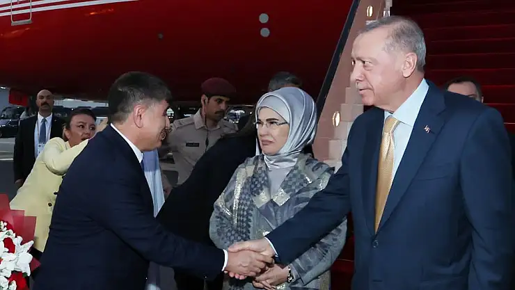 Cumhurbaşkanı Erdoğan Katar'da