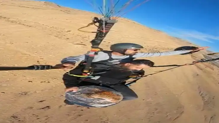 Mardin'li Paraşütlü Kurye