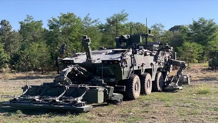 Türk zırhlısına ilk vatan koruma görevi