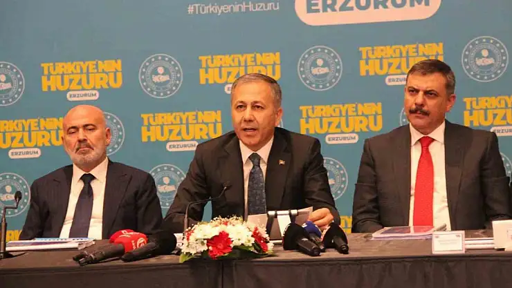 Yerlikaya: 'Kamu düzenini bozmaya çalışan tüm yapılanmaları çökertip adalete teslim edeceğiz'