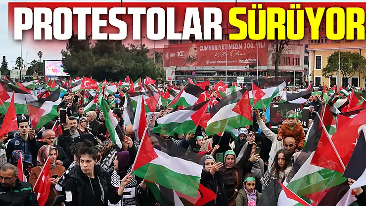PROTESTOLAR SÜRÜYOR