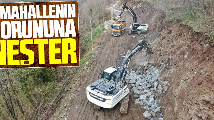 8 mahallenin sorununa neşter