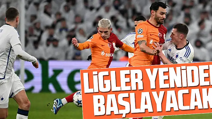 19 Aralıkta ligler yeniden başlayacak