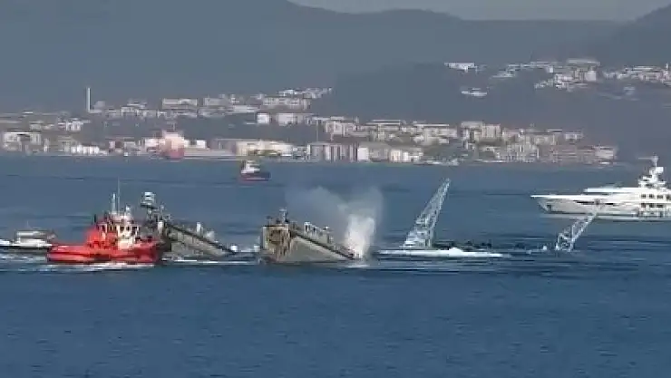 İzmit Körfez'inin ortasında can pazarı