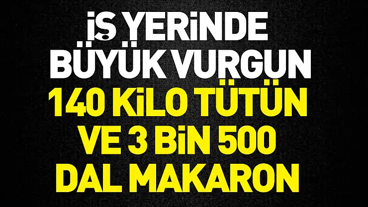 İş Yerinde Büyük Vurgun