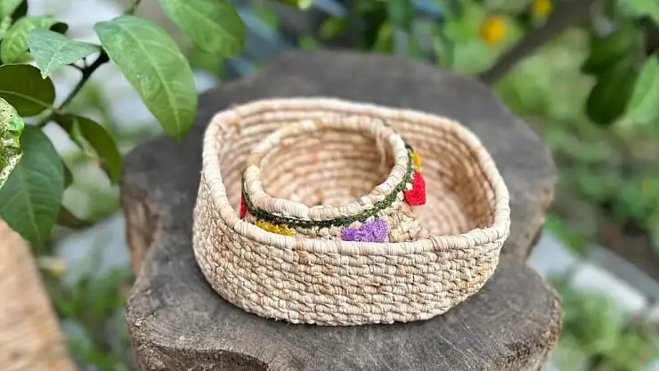 Bafra zembilini kadınlar şekillendiriyor!